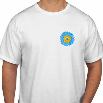 Футболка чоловіча біла "Зроблено в Україні!" 1665402735 фото
