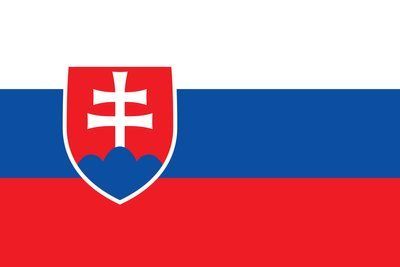 Прапор &laquo;Словаччина&raquo;, Штучний шовк, 1200х700 мм 147572 фото