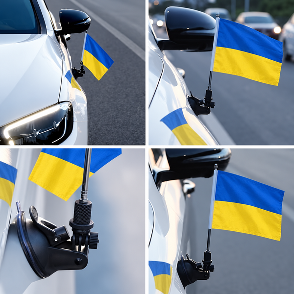 Флагшток на авто Ф00018 фото