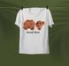 Футболка унісекс oversize Polo Bear "Headshot", біла, XS 2514549759 фото 1