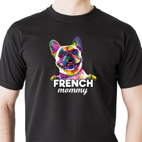 Футболка чоловіча чорна "French bulldog!" 147861 фото