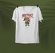 Футболка унісекс oversize Polo Bear "Make your last mistake", біла, XS 2514549764 фото 1