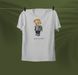 Футболка унісекс oversize Polo Bear "Explore the "WORLD"", біла, XS 2514549752 фото 1