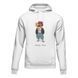 Худи унисекс Polo Bear "Hiphop style" Белый, XS 621584168 фото 1