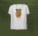 Футболка унисекс oversize Polo Bear "Futuristic", белая, XS 2514549765 фото 1