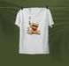 Футболка унісекс oversize Polo Bear "Gangsta Bear", біла, XS 2514549757 фото 1