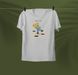 Футболка унісекс oversize Polo Bear "Take a Risk", біла, XS 2514549753 фото 1