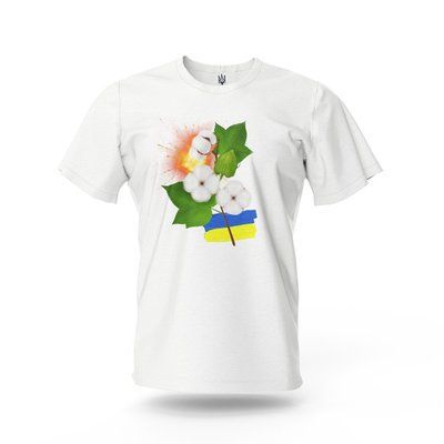 Футболка унісекс біла "Бавовна!" 1808501965 фото