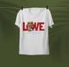 Футболка унісекс oversize Polo Bear "Love", біла, XS 2514549762 фото 1