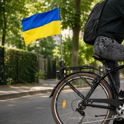 Флагшток для вело/мото транспорта velo_moto_flag фото